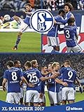 Schalke 04 2017 - Fußball Kalender 2017, Fan Kalender Schalke, FC Schalke 04 Posterkalender, XL Kalender - 48 x 64 cm by 