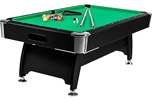 ‎GAMES PLANET GAMES PLANET 7 ft Billardtisch Premium“ + Zubehör, 9 Farbvarianten, 214x122x82 cm (LxBxH)