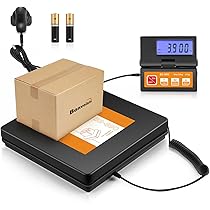 Bilancia Digitale UNIWEIGH Per Pacchi - 88 Lb, Con Tara, Display LCD, USB E Batterie - Foto 12