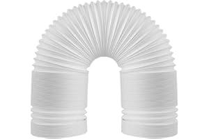 Btstil Air Conditioning Hose Extension, Universal Exhaust Hose, Diameter 150 mm, Flexible PVC Hose for Air Conditioning, Tumble Dryer, Cooker Hood (300 cm)