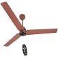 Atomberg Renesa 1200 mm BLDC Motor with Remote 3 Blade Ceiling Fan (Brown, Pack of 1)