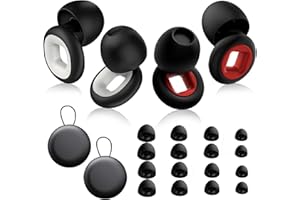 WELLXUNK Tapones Oidos Ruido Dormir, 2 pares Artevive Moto Earplugs-27 Db, Tapones para los oídos, Tapones de Oídos Moto, Tapones Antirruido para dormir, Tapones Antironquidos para Músicos y Motos