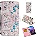Produktbild Roreikes Case for Huawei P20 Hülle,3D Farbe Muster Leder Schutzhülle Stoßfest klappbar HandyHülle Brieftasche Ledertasche mit Ständer Bumper Magnetverschluss [Kartenhalter] Compatible for Huawei P20