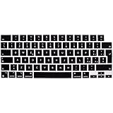 Digi-Tatoo Italia Layout Protezione tastiera ultrasottile compatibile per new Macbook Air 15/Air 13(A3114 A3113 A2681 A2991),