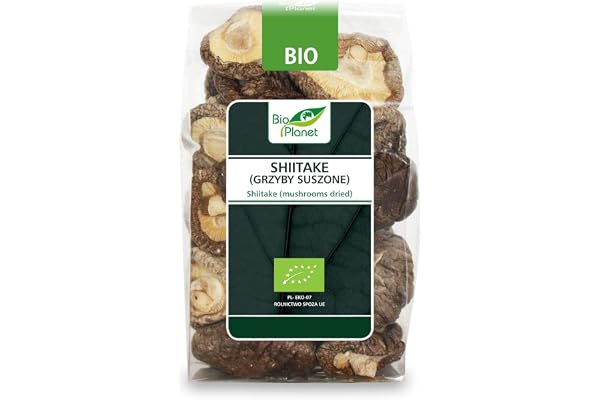 SHIITAKE (Torkade svampar) BIO 50 g - BIO PLANET