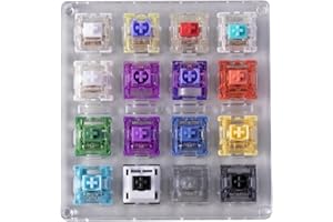 MONSGEEK Akko 16-Key Switch Tester Mechanical Keyboards Acrylic Testing Tool Mechanical Keyboard Switches
