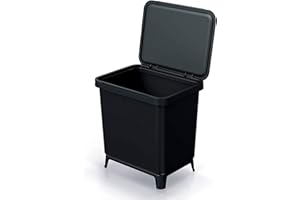 Sistema de reciclaje de 30L en color negro KEDEN
