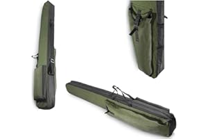 JPA ADVENTURE Fishing Rod Holdall, Holder, Bag, Carry Case, Luggage for made up rods with reels - 190cm / 74in