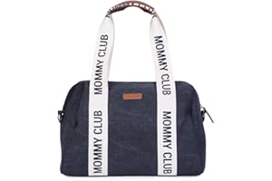 CHILDHOME MOMMY CLUB SAC À LANGER - SIGNATURE- SIMILI LEATHER - NOIR