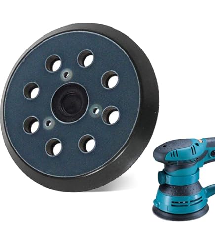 Trade-Shop Piatto Di Supporto 125 Mm Con Retro In Metallo Compatibile - Foto 8