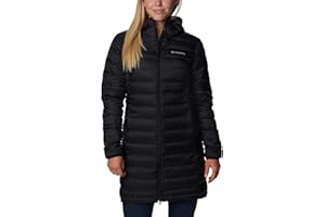 Columbia Lake 22 Down Long Hooded Jacket, Chaqueta De Plumas Acolchada Con Capucha para Mujer