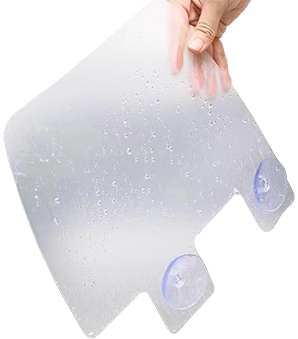 Shinowa Kraanmat voor gootsteen, diatomiet spatbescherming, sneldrogende watersteen voor gootsteen, spatbescherming voor keuken, badkamer, inclusief zandpapier (lichtgrijs, 61 x 10 cm