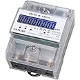 B+G E-Tech [DRT428] Digital 3-Phase Three-Phase Meter for DIN Rail with S0 to 4.2TE (DRT428B)