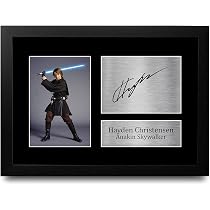 Stampa Natalie Portman Star Wars A4 - Foto Con Autografo Padmé Amidala