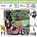 Produktbild carfreeshop golf-buggy1306 Elektro Scooter mit 3 Rädern, stabil, golf-trolley, Korb, großen Auswahl (36 löcher), sitzen, Schutzblech, mühelos, Diebstahlschutz, All-Terrain-/Country.