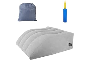 ZAKAZAKA Venenkissen Beinhochlagerungskissen, Aufblasbares Keilkissen, Tragbar Komfort-Beinkissen zum Schlafen, Verbesserung der Durchblutung, Verbessert die Schlafqualität, Reduzierung von Schwellungen