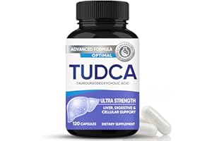 WERPOWER TUDCA Kapseln, Ultra Strength TUDCA Supplement 2000mg, Liver, Digestive Cellular Support, 120PCS