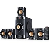 Mikado MD-381BT 5+1 Usb+SD+FM Destekli Multimedia Kumandalı Bluetooth Speaker (Tv ye Bağlanır Sinema Ses Sistemi)