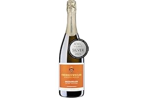 ‎OBERROTWEILER WINZERVEREIN EG Oberrotweiler Muskateller Sekt extra trocken – Gault & Millau 2025 Prämierung – Klassische Flaschengärung, fruchtig & aromatisch mit Akazienblüten & reifen Früchten, Badischer Winzersekt (1 x 0,75l)