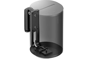Flexson Wall Mount for Sonos ERA 100 , Single pack in Black, Swivels and Tilts