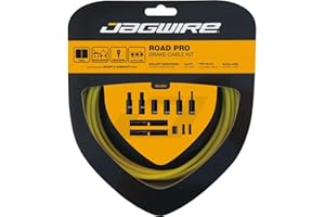 Jagwire PCK207 Kit câbles et Gaines Mixte Adulte, Jaune