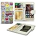 Price comparison product image N4U Online® Owl Patterned Clip On Series PU Leather Wallet Book Case For Microsoft Lumia 950 XL Dual SIM