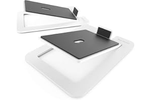 Supports de Table S6 Blanc pour Enceintes Kanto YU6 et TUK ou Enceintes de Taille équivalente Vendus à la Paire