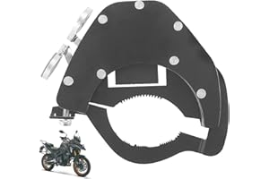 GisWell Motorcycle Throttle Lock, Universal Motorcycle Cruise Control, Motorcycle Cruise Control Clamp, Throttle Control System, Motorcycle Grip Assistance, Fits Most Motorcycles, Sports Bike (Top)