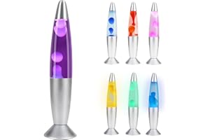 Besight 7 Colores Magma Líquido Movimiento Lamp para Niños Adultos Decoración del Hogar, Dormitorio, Oficina, Navidad Cumpleaños San Valentín Regalo