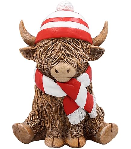 Lesser & Pavey Happy Highland, Highland Cow Scarf