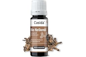 Casida Bio nejlikeolja – för intag, naturlig ren, tand- och munvård – 10 ml