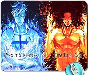 Anime One Piece Ace Marco 1190 X 796 Tapete Maus Pad Computer Mauspad Amazon De Computer Zubehor