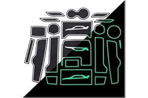 SMABEE Anti Dust Mats for Honda Civic 10 Accessories 2016-2019 Type R Premium Custom Non-Slip Car Cup Holder Inserts, Center Console Liner, Door Pocket Liners Interior 19pcs (WHITE)