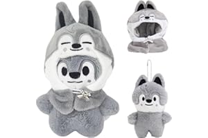 AOMANTIC SARL Stray Kids Llavero de peluche, Llaveros de Peluche de Stray Kids, Skzoo Str-ay Kid Peluche Magnético, Muñeco de pelu-che St-ray Ki-d, Str-ay-Ki-d Llavero de Pelu-che, para fans y coleccionista