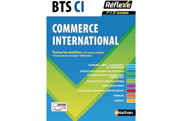Toutes les matières - BTS Commerce international