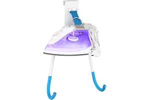 ART MOON ArtMoon Gefest Support Mural Pour Fer et Table à Repasser sur Porte Acier Fini en Poudre , 45X12X25cm