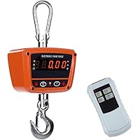 Steinberg Systems SBS-KW-300KE WR Kranwaage Hängewaage Zugwaage Digital (300 kg / 50 g, kg/lb, LED Display…