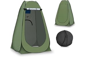 CLIPOP Tenda da bagno pop up, portatile, impermeabile, anti-UV, per la spiaggia, la pesca, l'escursionismo, il bagno, all'aperto, con borsa per il trasporto