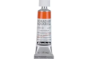 Schmincke – HORADAM® AQUARELL - feinste Künstler-Aquarellfarben, Lasurorange - 15 ml