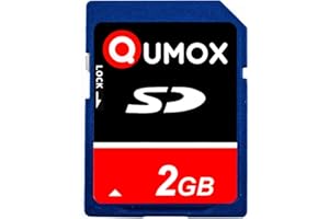QUMOX 2GB 2048MB SD Scheda di memoria da per telefono cellulare con fotocamera mp3 mp4 trasmettitore FM