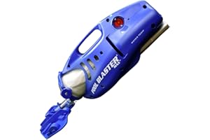 AQUALUX Aspirateur Electrique Pool Blaster Max Li- Robot Aspirateur sans Fil pour Piscine et Spa - sur Batterie - avec Sac Filtrant - Tête Large Réglable
