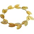 XNHIU Gold Leaf Headband Roman Wreath Greek Crown Headpiece Women Headdress Greek Headpiece Costume for Party Decoration Accessories