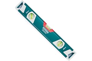 Total Tools Nivel de burbuja profesional Builders 400mm