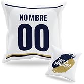 Personalised Football Madrid Double Sided Cushion &ndash; 35 x 35, Original Gift
