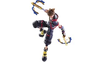 Square Enix- Kingdom Hearts III Bring Arts Sora – Non spécifique à la Machine Accessoires, XKH3BZZZ10PEPITAF, Canneberge, Taille Standard