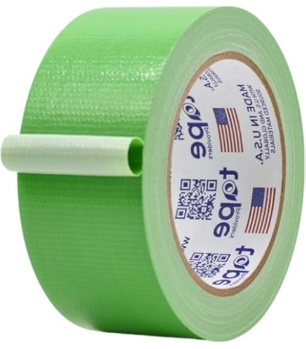 Gaffer's Tape - 2" X 50 Yds, Fluorescent Green S-12208FG