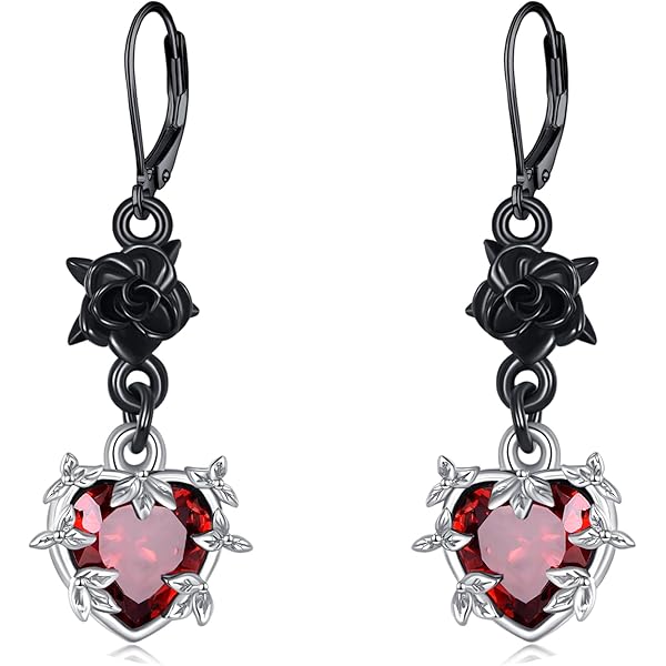 FANCIME Dangle Drop Oorbellen 925 Sterling Zilver Geel Goud Verguld Infinity Geboortesteen Oorbellen voor Vrouwen Fijne Sieraden Verjaardagscadeaus voor Haar Moeder Vrouw, 10x2.4x31.2mm, Sterling