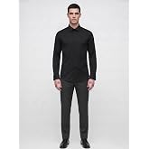 Erkek G&ouml;mlek - Slim Fit Pamuklu Esnek Kumaş - Fransız Manşetli Kol D&uuml;ğmeli Klasik Uzun Kollu G&ouml;mlek