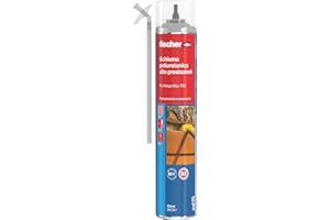Fischer PU MEGA MAX 750 Schiuma Poliuretanica Manuale ad Alte Prestazioni, Reticola Anche in Profondità