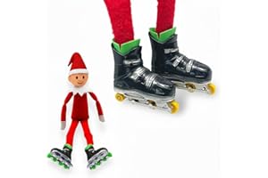 Naughty Elf Roller Skates - The Shelf Shack Elf Accessories - Funny Elf Prop Joke Idea